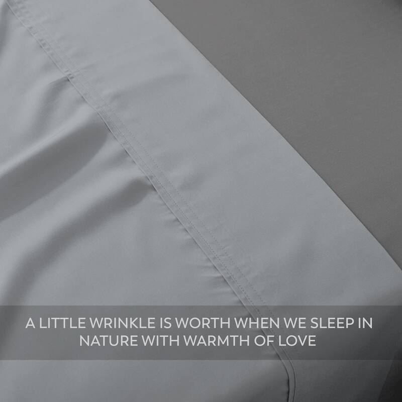 Purity Home 300TC Organic 100% Cotton Cool & Crisp Pillowcase Set