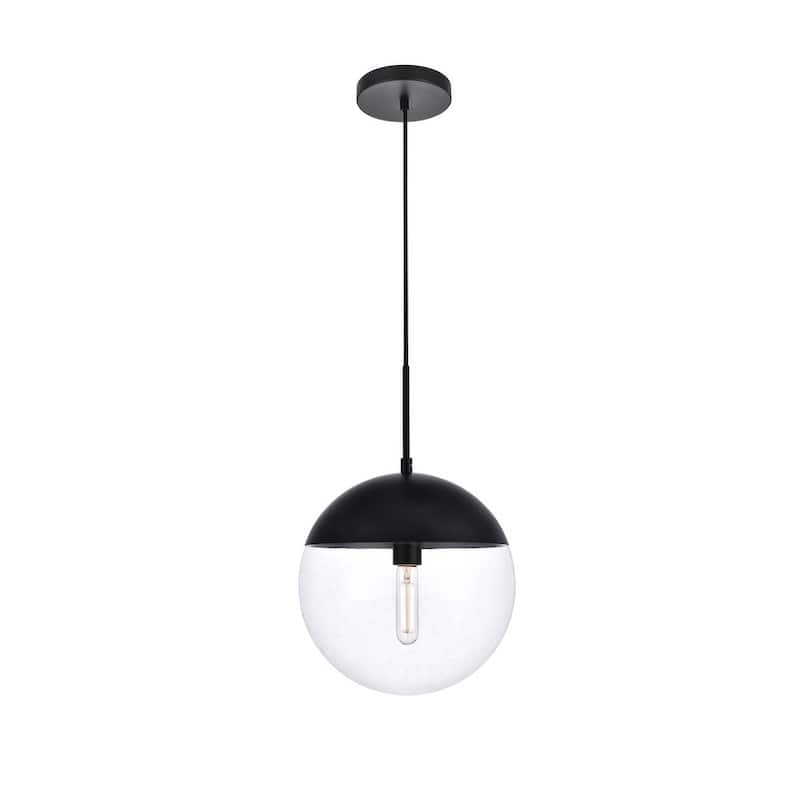 1-Light Pendant with 12 inch Clear Glass