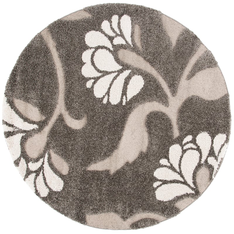 SAFAVIEH Florida Shag Neliha Floral 1.2-inch Thick Rug