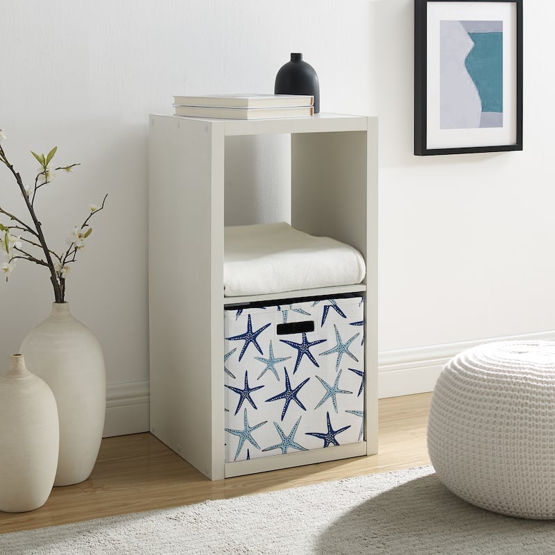 Linon Alaric 2 Cubby Storage Cabinet
