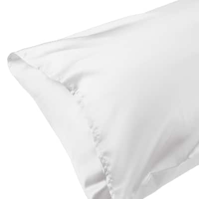 Satin Comfortable Envelope Closure Standard Pillowcase 2 Pcs