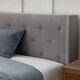 preview thumbnail 22 of 35, Brookside Isabelle Button Tufted Wingback Upholstered Bed