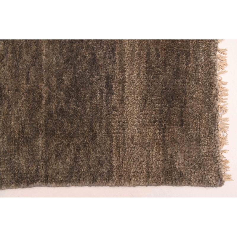ECARPETGALLERY Hand-knotted Peshawar Ziegler Grey Wool Rug - 4'11 x 6'10