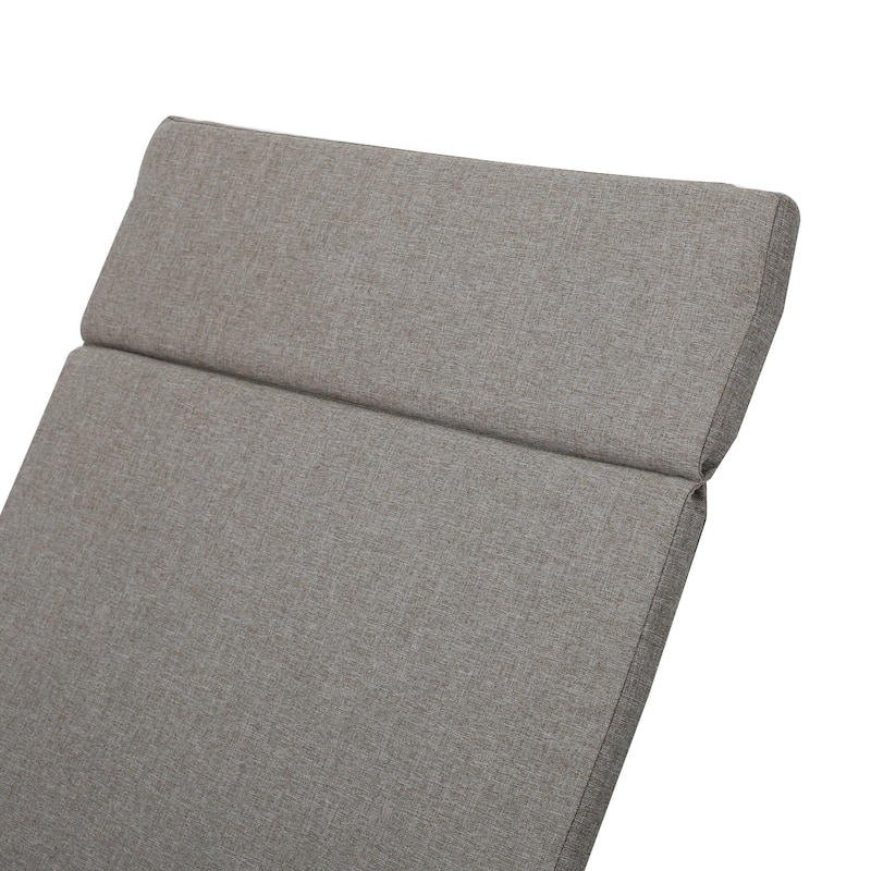 Salem Outdoor Chaise Lounge Cushion by Christopher Knight Home
