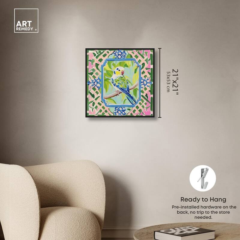 Garden Gate II Canvas by Art Remedy