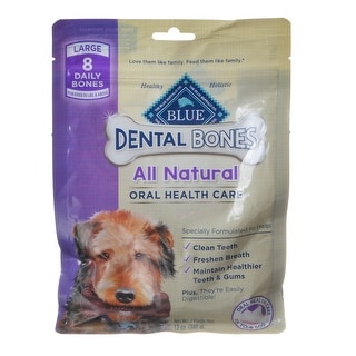 blue buffalo dental bones large