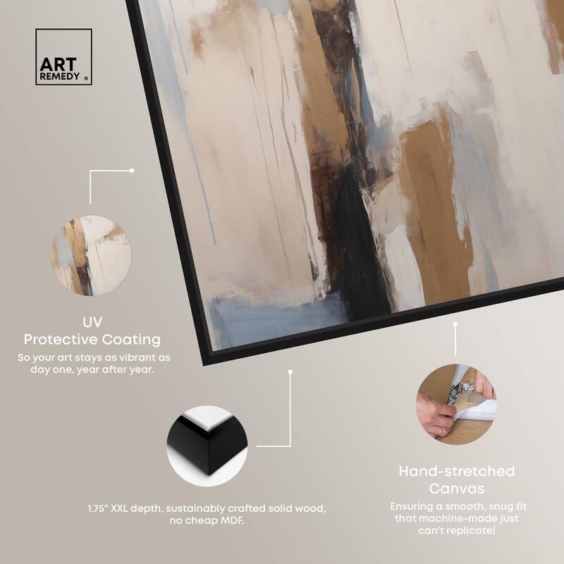 Sandstone Stillness I Canvas by Art Remedy