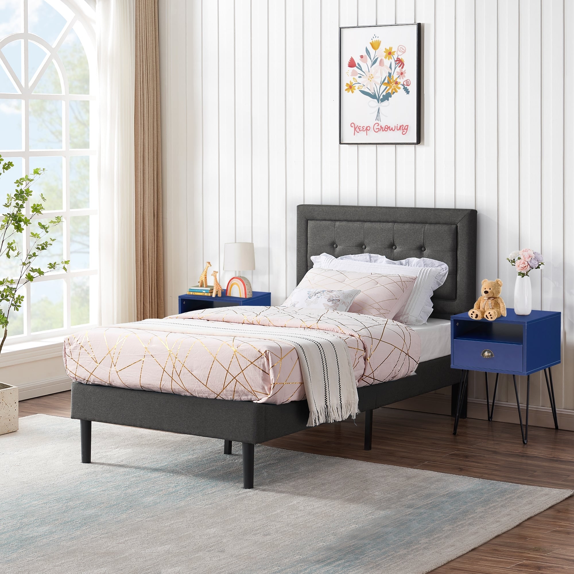 Nightstands for adjustable deals beds