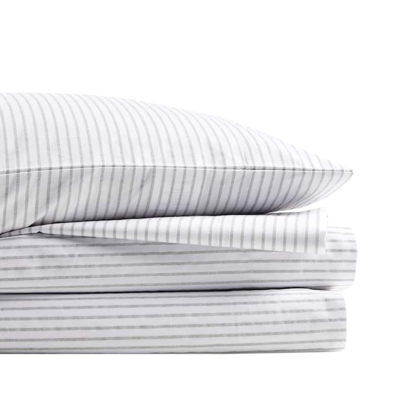 Madison Park Essentials 200 Thread Count Printed Cotton Sheet Set