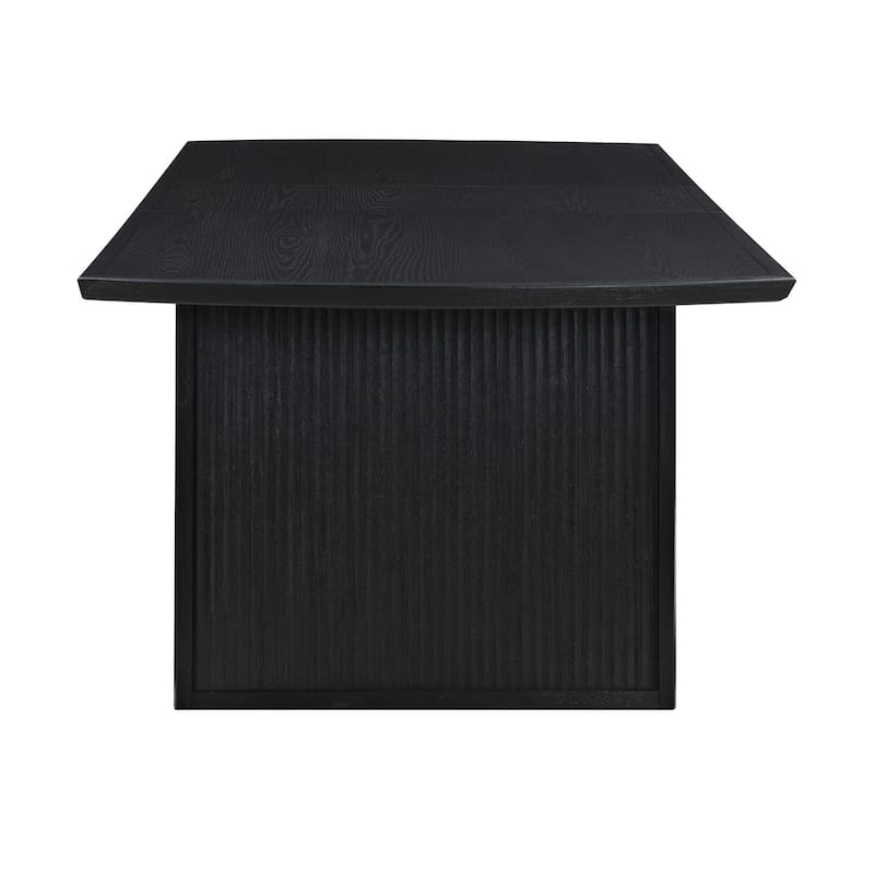 Mason Black with Removable Extension Leaf Dining Table