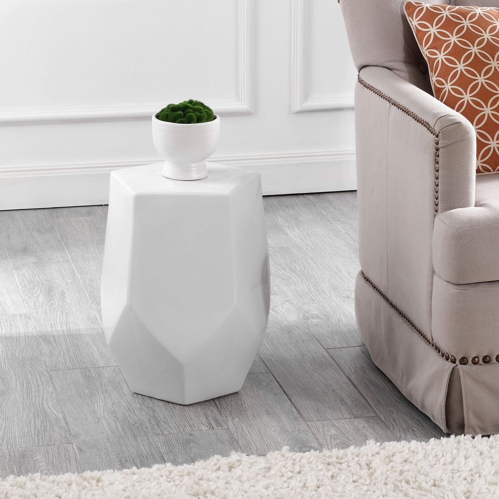 Black ceramic garden stool hotsell