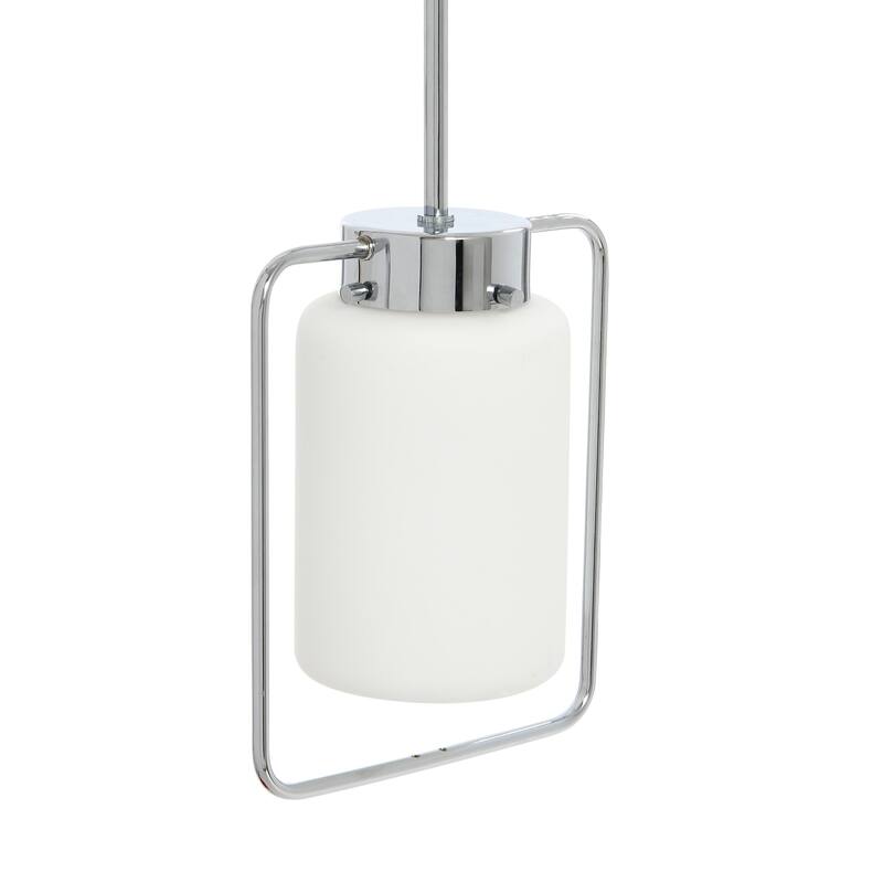 Robert Stevenson Lighting Ezra - Metal and Frosted Glass Ceiling Light