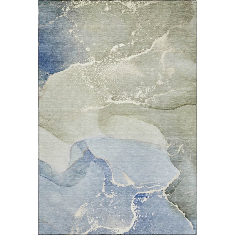 Premium Washable Super Soft Abstract Flow Contemporary Mayfield Rug