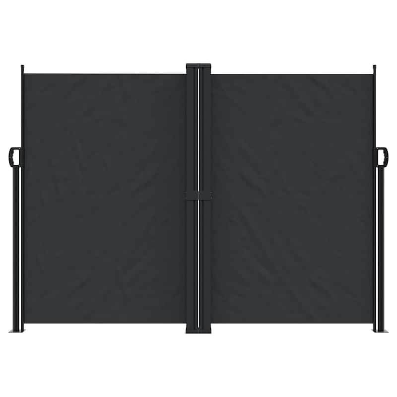 vidaXL Retractable Side Awning Sun Shade Privacy Screen Outdoor Patio Garden