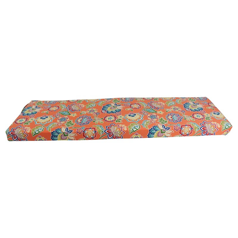 Blazing Needles 63-inch All-Weather Bench Cushion - 63 x 19