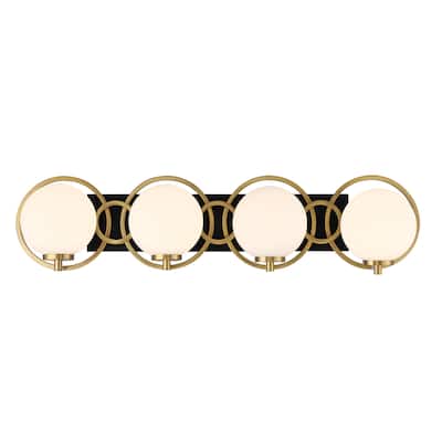 Savoy House 8-6180-4 Alhambra 4 Light 33" Wide Vanity Light