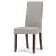 preview thumbnail 29 of 111, WYNDENHALL Normandy Transitional Parson Dining Chair (Set of 2) - 18.1"w x 18.5" d x 39.4" h
