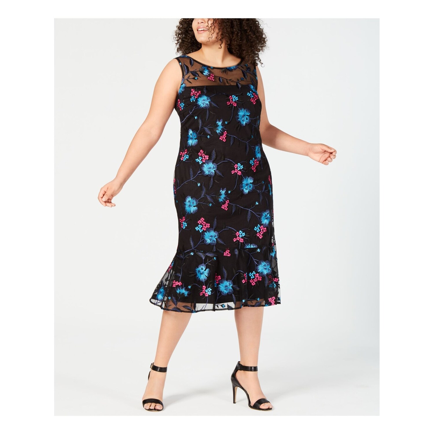 tea length sheath dress