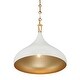 preview thumbnail 6 of 7, Minka Lavery 3931 Cedar Lane 13" Wide Pendant with a Steel Shade