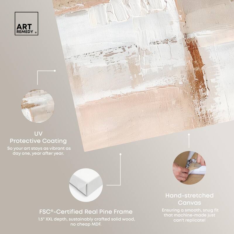 Sediment Planes III Canvas by Art Remedy, Gallery Wrapped