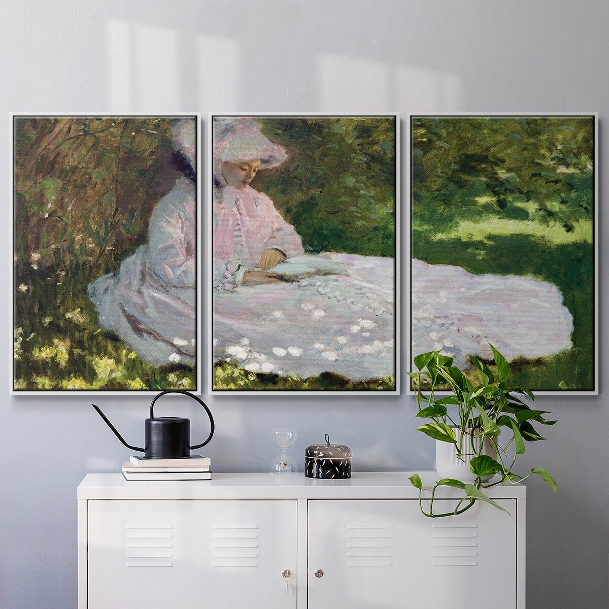 【R&B】Monet Monet - Multi Piece Framed Canvas - Bed Bath & Beyond - 39843491