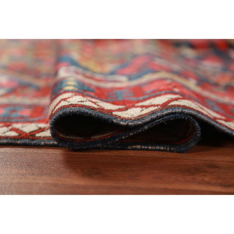 Vegetable Dye Anatolian Turkish Rug Hand-Knotted Wool Carpet - 4'4"x 6'5"