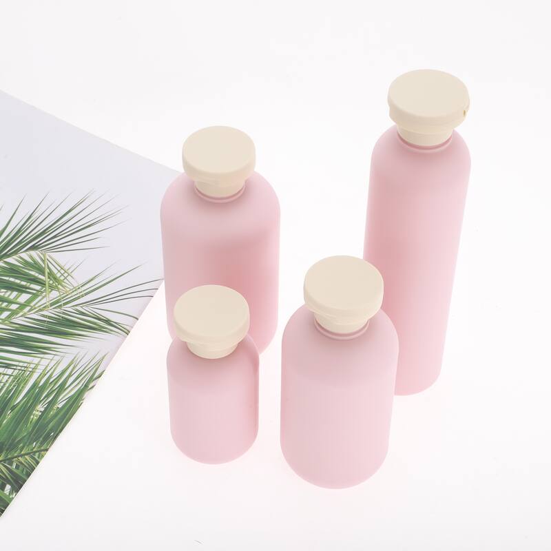 Flip Cap Soap Dispenser for Bathroom 1 Pc - Pink