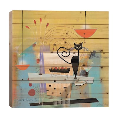 A Short Moment In Time Print On Wood by Jeffrey Coleson - Multi-Color
