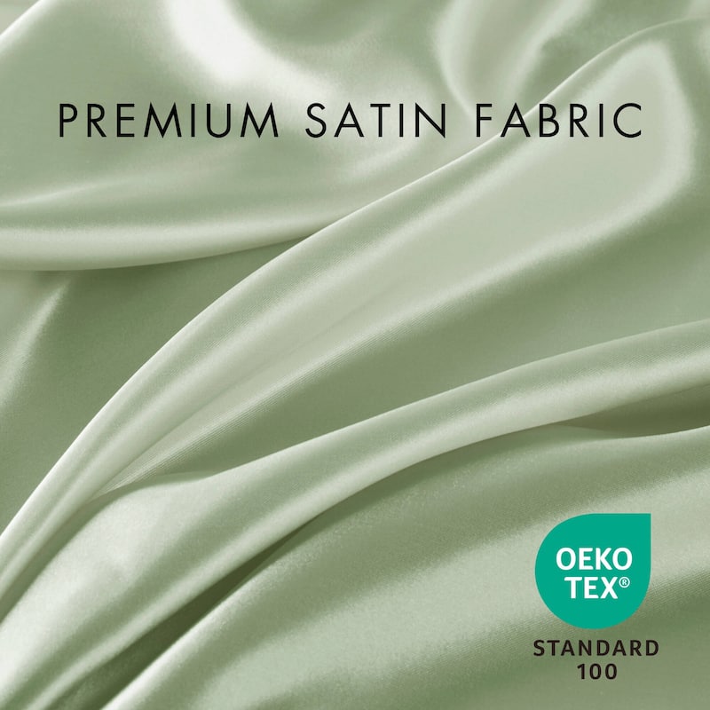 Madison Park Essentials Satin Luxury 6 PC Sheet Set