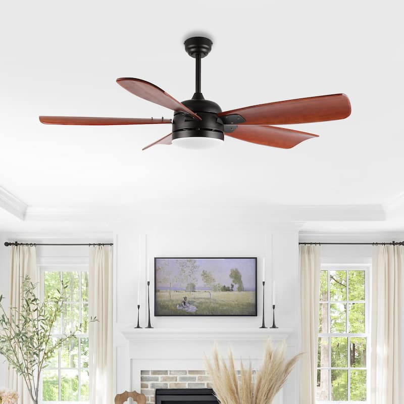 SAFAVIEH Lighting Durden Led Light 57" Ceiling Fan