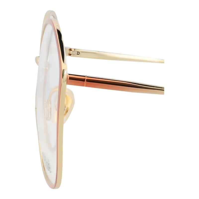 Chloé Square-Frame Metal Optical Frames - Nude Nude Transparent
