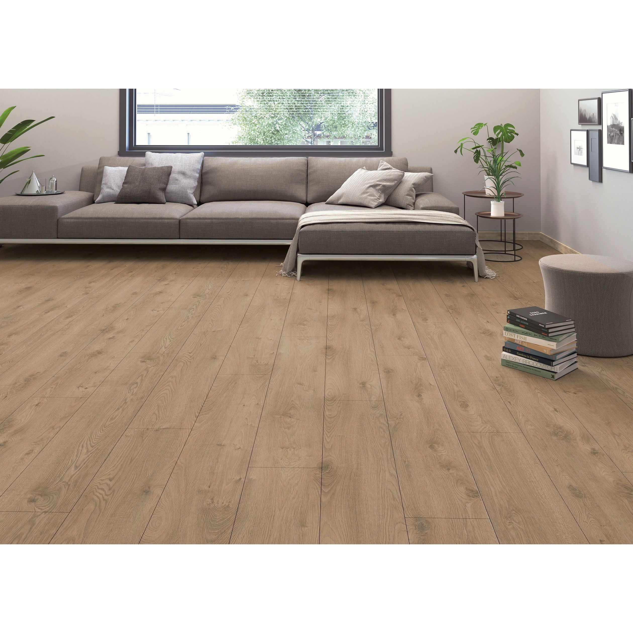 SAFAVIEH Parquet Flooring Effect Solaro High-Density Engineered Wood Planks