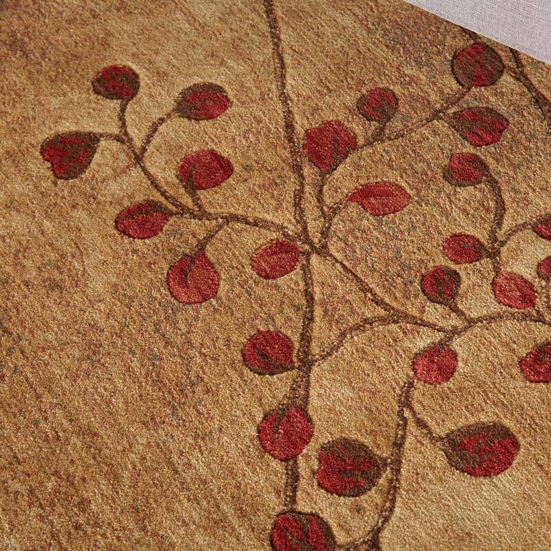 Copper Grove Oxford Floral Area Rug