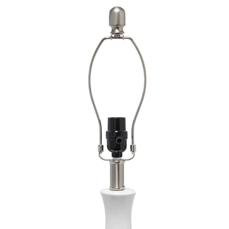 Lalia Home Droplet Table Lamp with Fabric Shade