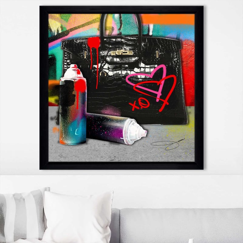 "Graffiti Fashion 1" by Jodi Print on Acrylic