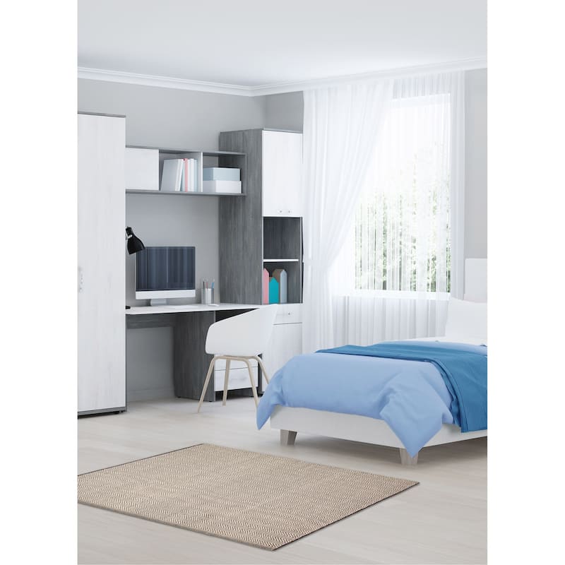 Sienna Grey Rug 5'3" x 7'10" - 5'3 x 7'10