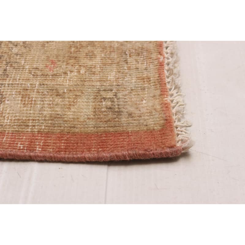 ECARPETGALLERY Hand-knotted Antalya Vintage Copper Wool Rug - 9'8 x 12'10