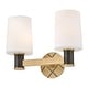 preview thumbnail 5 of 7, Hinkley Lighting 51372-BX Declan 2 Light 15" Wide Vanity Light with