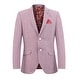preview thumbnail 10 of 11, Elie Balleh Boys' Slim Fit Classic Mélange Jacket L/14-16 - Lavender