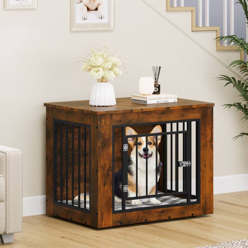Moasis Dog Crate Furniture, End Table