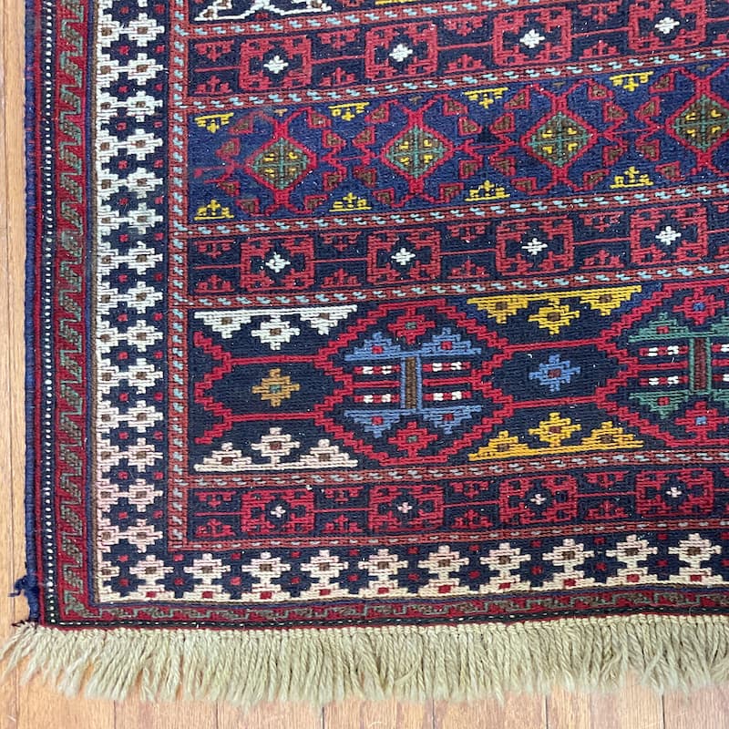 HERAT ORIENTAL Handmade Soumak Wool Runner - 2'3" x 8'