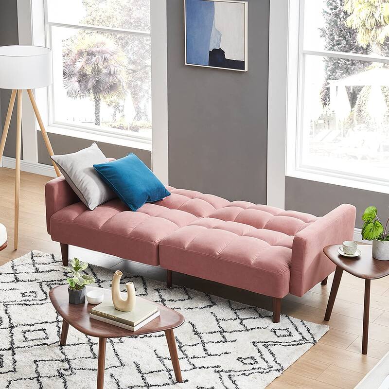 Mopio Aaron Futon Convertible Sofa Sleeper Futon