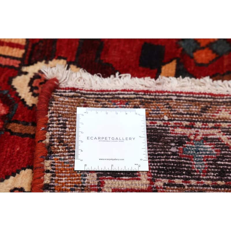 ECARPETGALLERY Hand-knotted Andelz Red Wool Rug - 4'6 x 8'0