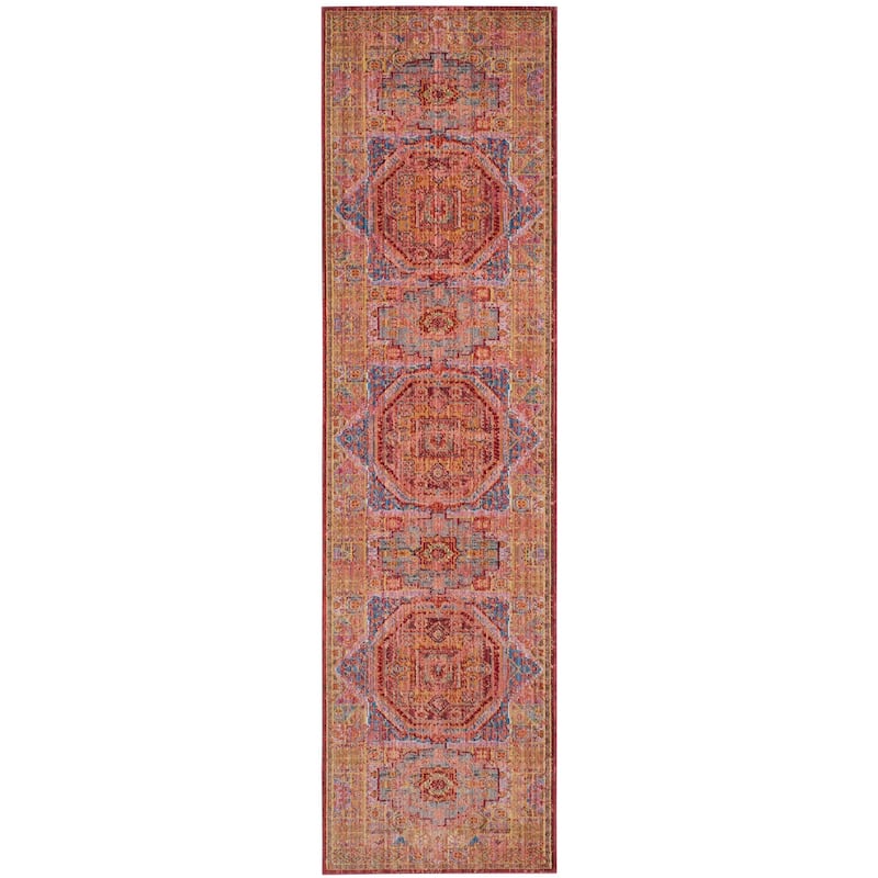SAFAVIEH Valencia Liza Boho Oriental Distressed Rug
