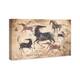 Oliver Gal 'Caveman Horse Drawing' Canvas Art Print - Bed Bath & Beyond ...