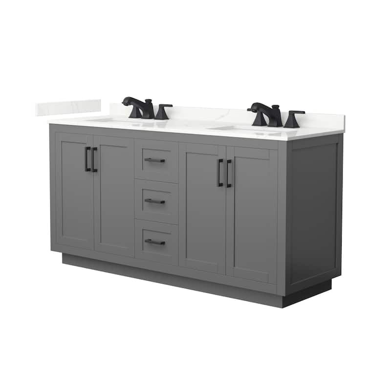 Wyndham Collection WCF292966D-QTZ-US3MXX Miranda 66" Free Standing