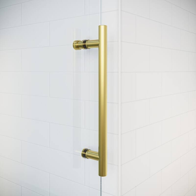 Seawin Briza 56 - 60 x 76 inches Frameless Sliding Shower Door 3/8 in. (10 mm) Clear Tempered Glass with NanoShield Coating
