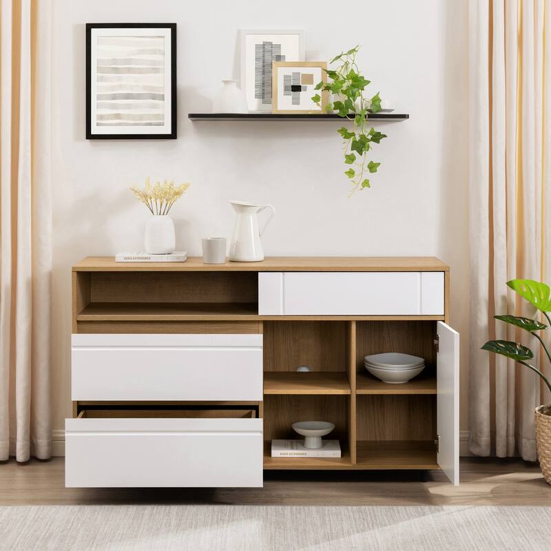 Middlebrook Designs Modern Detailed-Door Buffet