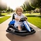 preview thumbnail 35 of 43, 6V Kids Ride on Electric Go Kart Bumper Car W/Parents Remote Control,Three Speed Adjustable and LED Lights