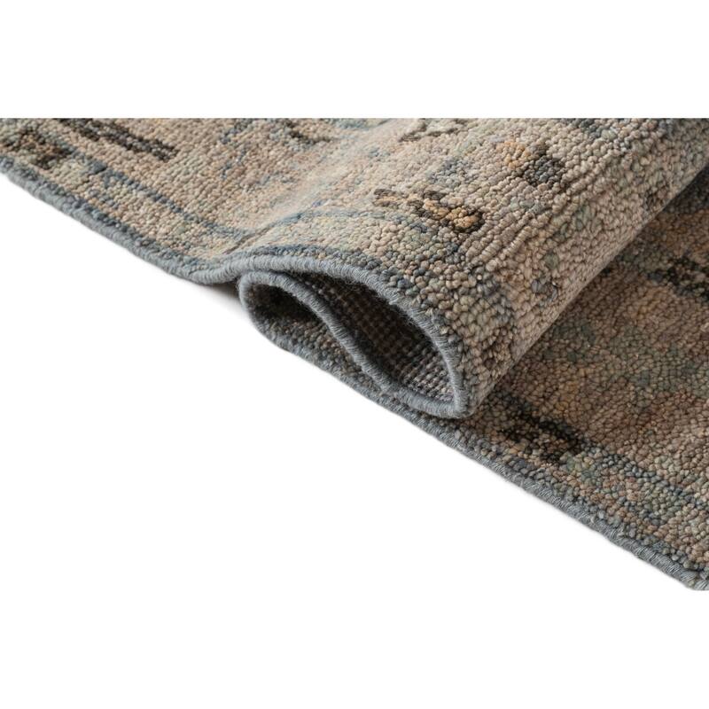 Terra by Obeetee Shirin Blue Rug